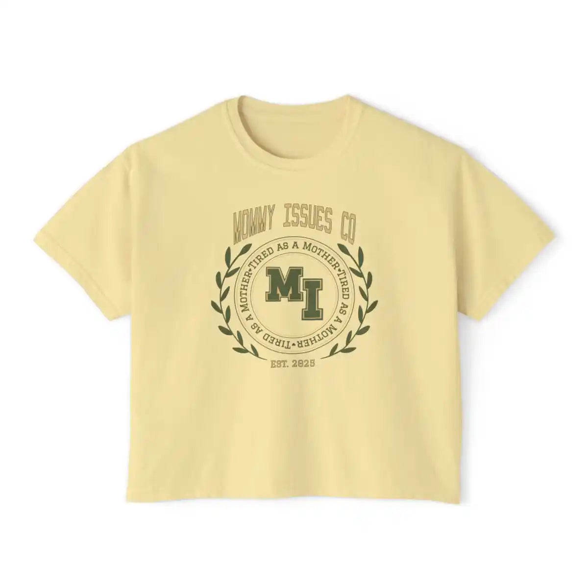 Women's Boxy Tee, Casual Motherhood Shirt